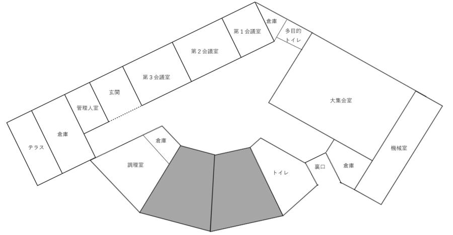 ことぶき荘フロアマップ