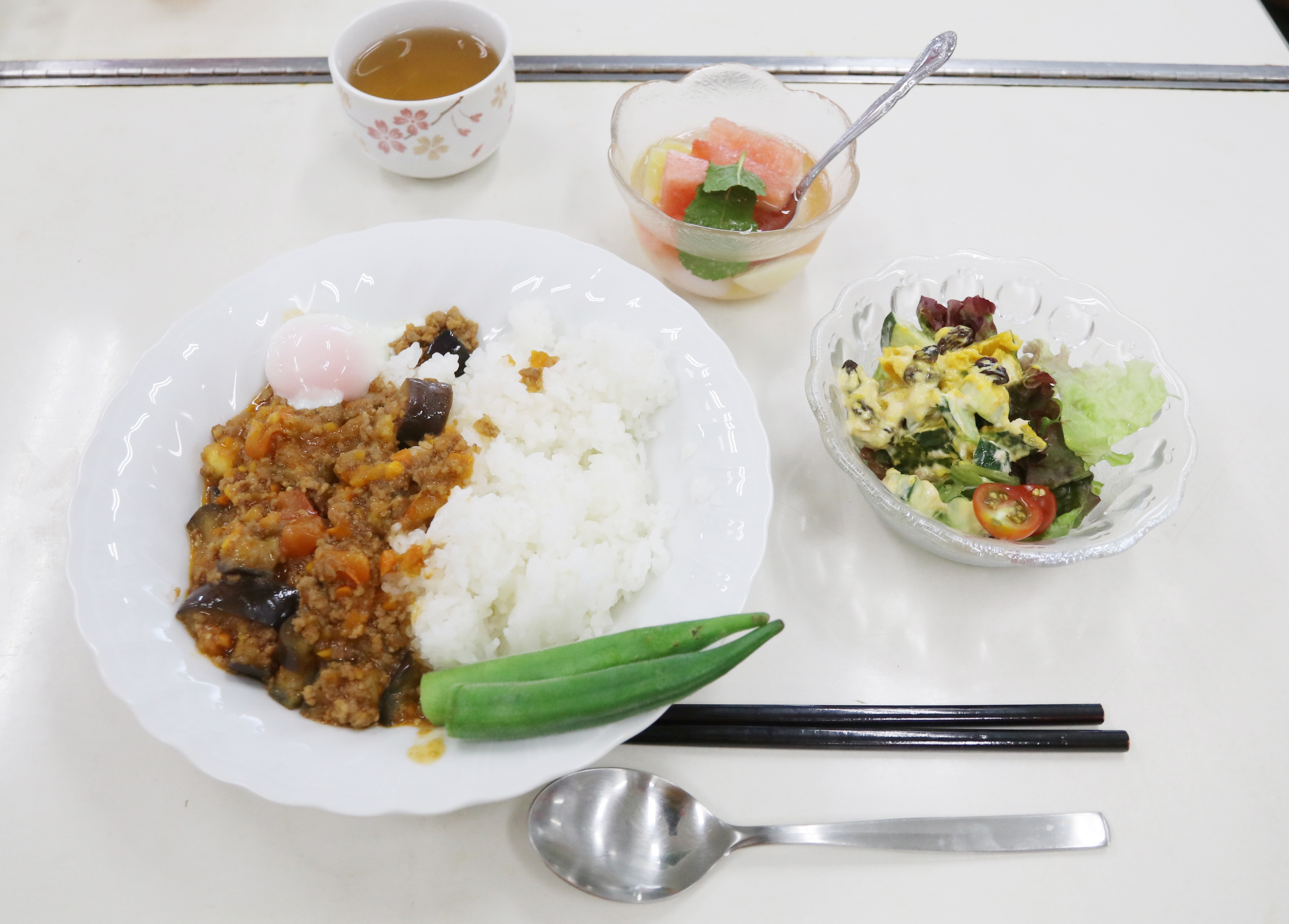 夏野菜カレー写真