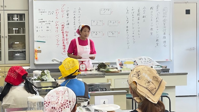 親子クッキング教室講和