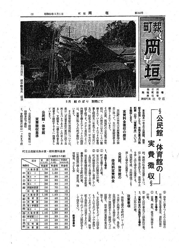 昭和53年5月（152号）