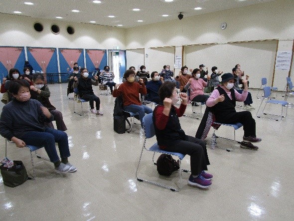 出前楽らく健康教室（介護予防教室）への参加1