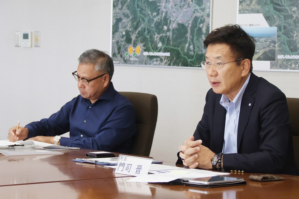 記者発表9月1