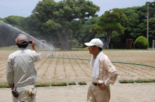 内浦小学校植栽の様子7