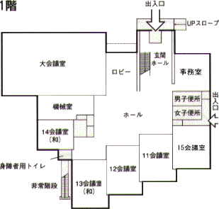 東部公民館フロア図